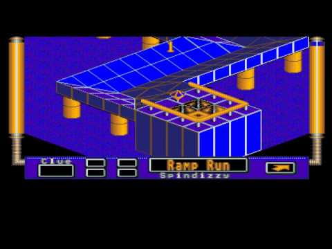 Lukozer Retro Game Review 202 - Spindizzy Worlds - Commodore Amiga