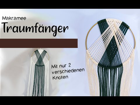 Macrame dreamcatcher tutorial | macrame beginners | dreamcatcher making | boho decoration