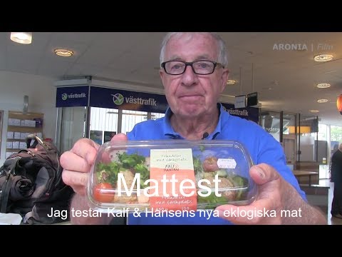 2017-07-24 Test av Ekologisk rätt från Kalf & Hanssen: Frikadeller , närodlade grönsaker rotfrukter