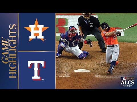 MLB 텍사스 5-8 휴스턴 ALCS 3차전 하이라이트