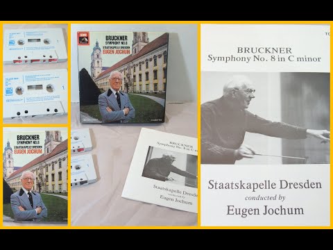 Bruckner Symphony No 8  2 X Tape Cassette Boxset EMI Records Classical Music