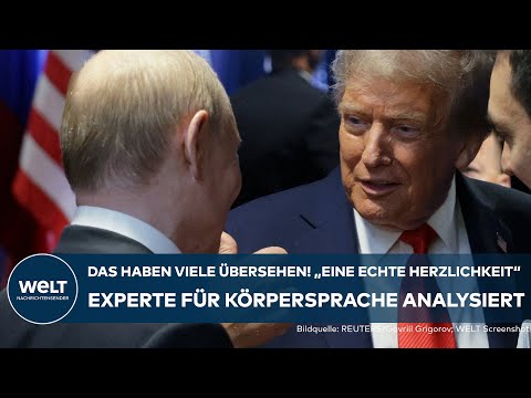 TREFFEN IN ALASKA: „Eine echte Herzlichkeit“ | Experte analysiert Körpersprache von Trump und Putin