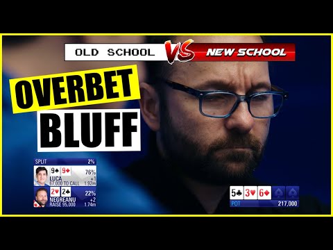 The OVERBET BLUFF - Old School VS New School Poker Analysis Episode 4