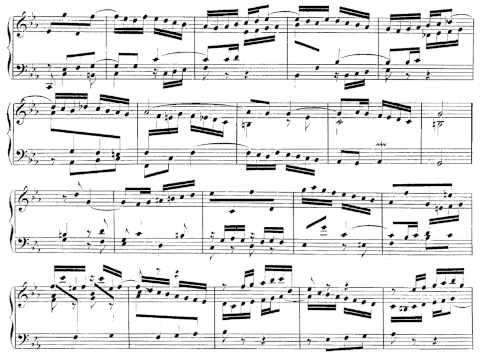 Bach: Capriccio from II.Partita in c - The best 8 interpretations on piano