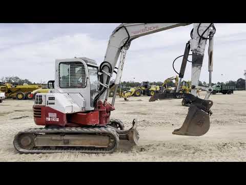 2008 2008 TAKEUCHI TB180 FR RUBBER TRACK EXCAVATOR  For Sale