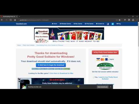 How to Download and Install Pretty Good Solitaire - YouTube