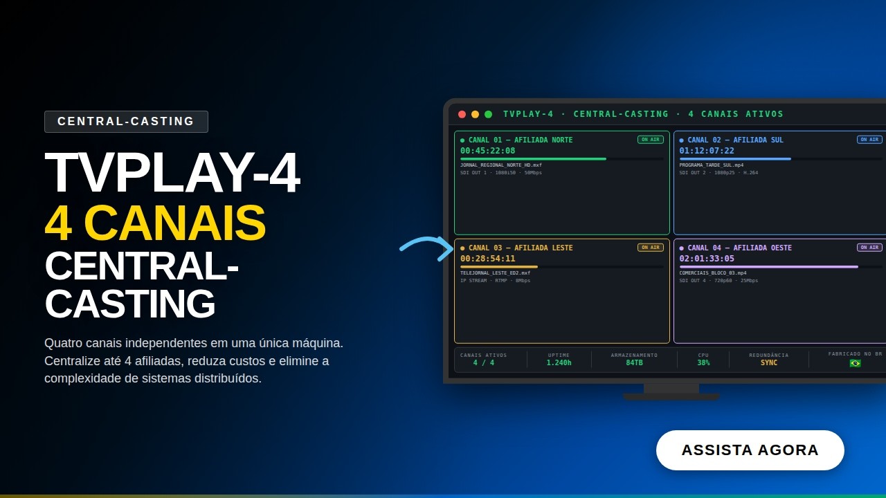 Miniatura do vídeo — TVPLAY 4