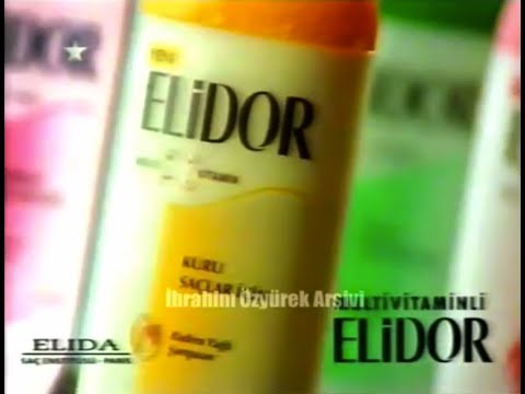 Elidor Badem Yağlı Şampuan 60s - Türkiye, 1998