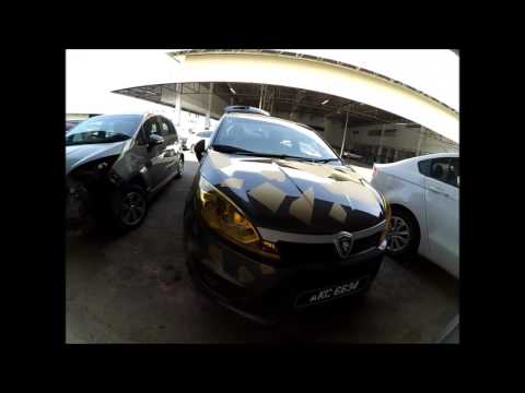 My Proton Iriz Getting A new fender