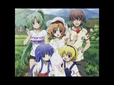 Higurashi no Naku Koro ni Kai OP2- Naraku No Hana [english lyrics]
