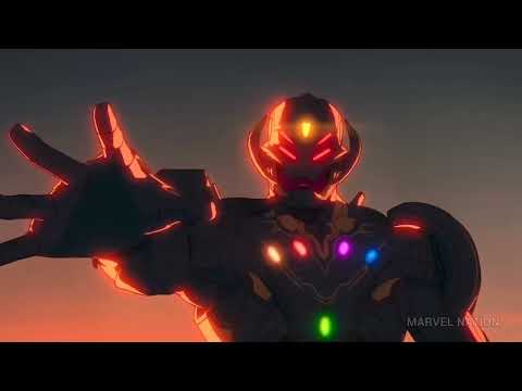 Ultron Kills Thanos, Takes The Infinity Stones Scene   What If Episode 8
