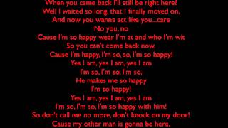 I&#39;m Happy lyrics