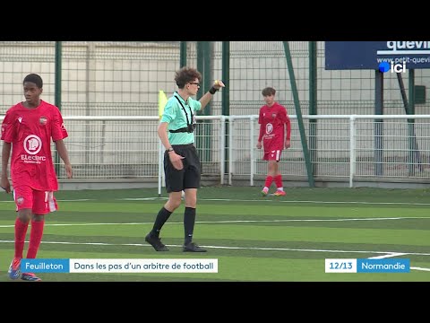 A U16R1 match as seen by a young referee - France 3 Normandy report