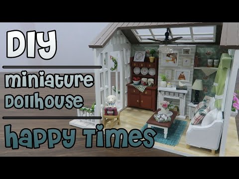 DIY Miniature Dollhouse Happy Times