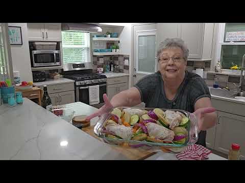 Sheet Pan Chicken, there'll be leftovers unless he eats them all today