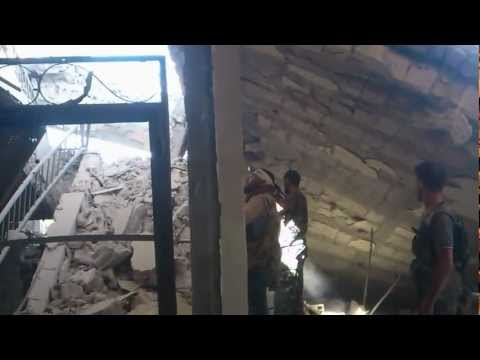 السيطرة على مبنى الهجرة والجوازات من قبل كتيبة أنوار الحق بالإشتراك مع الكتائب الأخرى