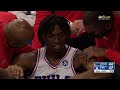 Tyrese Maxey just almost certainly got a concussion after a hard fall