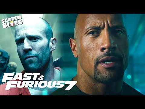 Hobbs VS Shaw | ''Women I Am The Calvary" | Fast & Furious 7 (2015) | Screen Bites