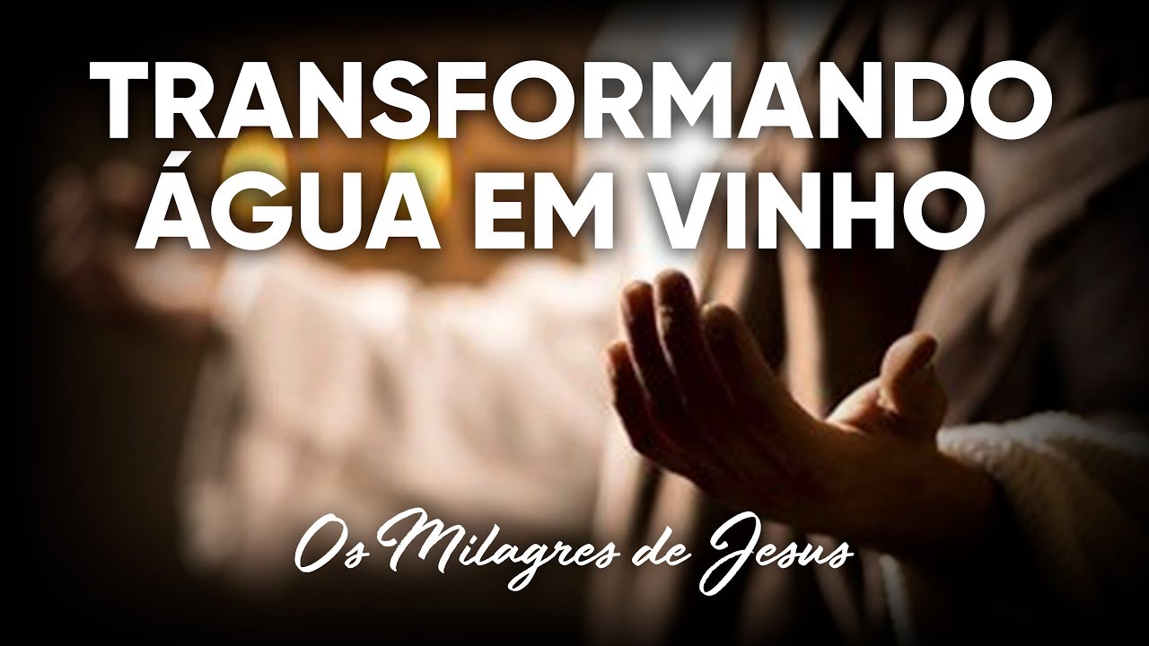 Transformando Água Em Vinho #Milagres de Jesus | Pr. Josué Brandão