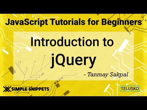 36 Introduction to jQuery library | Setting jQuery in Project