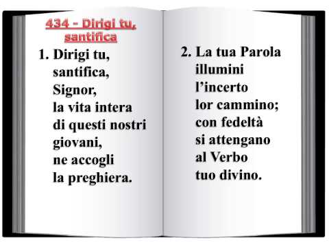 434 Dirigi tu, santifica - Innario Chiesa Cristiana Avventista del Settimo Giorno 2014
