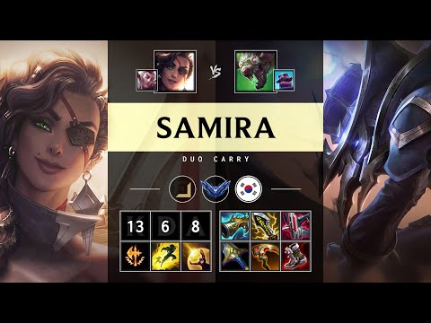 Samira ADC vs Twitch: Rampage - KR Diamond Patch 25.S1.1