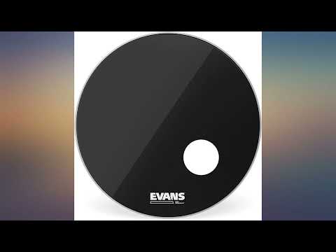 Evans EQ3 Resonant Coated White Bass Drum Head, 22 Inch review