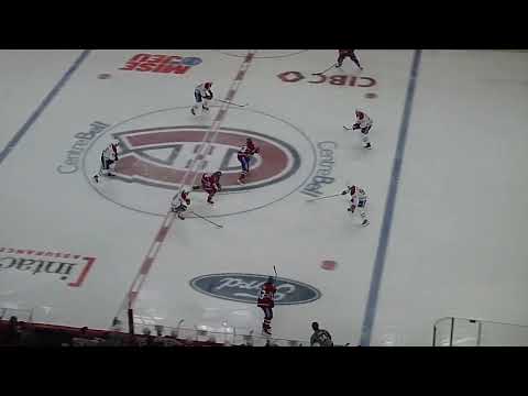 Nicolas Beaudin and/or Quentin Miller make a big save in Montreal Canadiens Red vs. White game 9/24