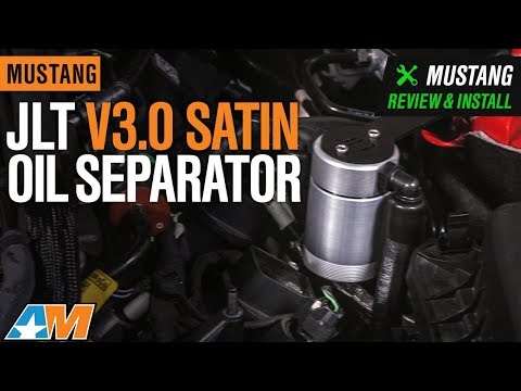 2018-2019 Mustang GT JLT V3.0 Satin Oil Separator - Driver Side Review & Install
