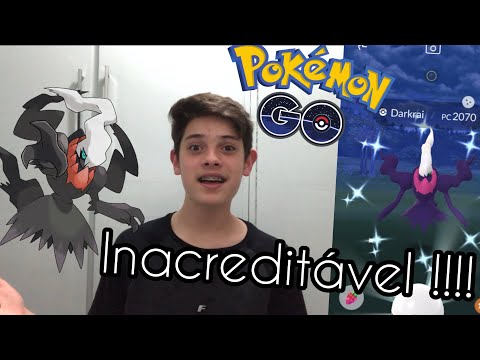 O brilho mítico do darkrai !!!!!! O darkrai veio quase perfeito!!!!! — Pokémon go