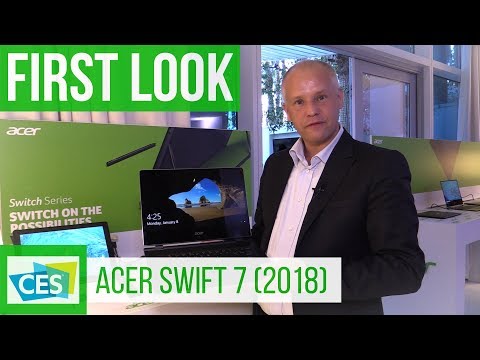 Acer Swift 7 2018 First Look (english) #CES2018