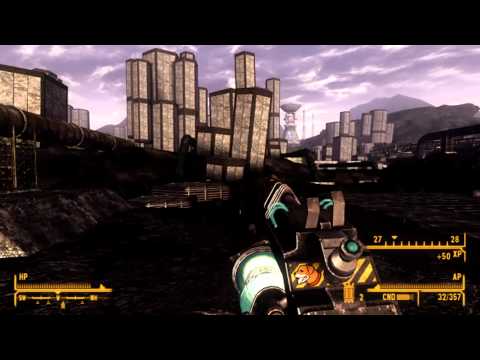 Let's Play Heavily Modded F:NV (OWB)-Part 49-Mayhem With the Cyberdog Gun