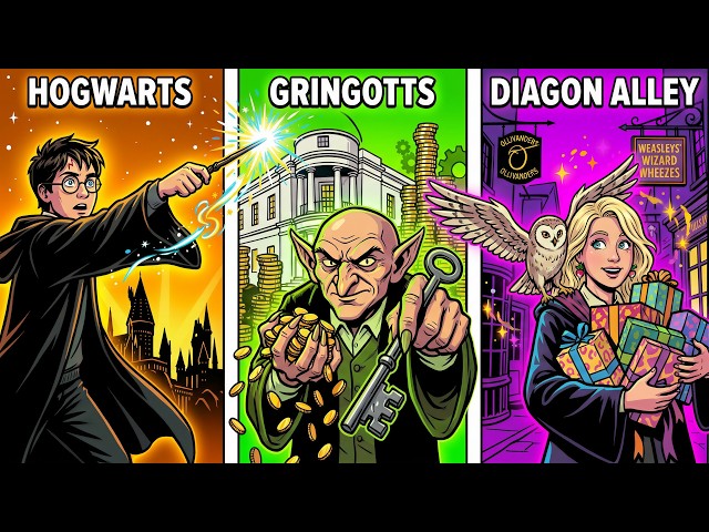 Every Wizarding Landmark in the Harry Potter World EXPLAINED in Detail SDDEFAULT Thumbnail