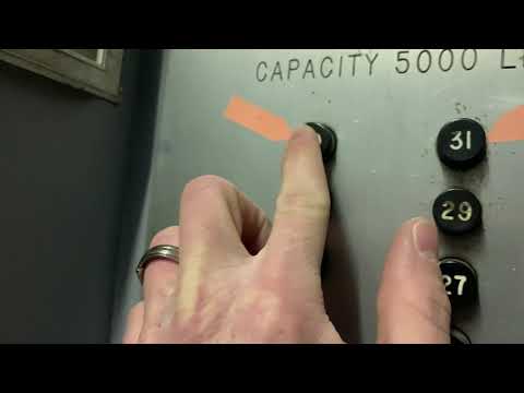 1950 Vintage Westinghouse Signal Control Elevator (retake)