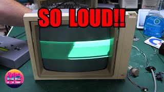 This Apple II Monitor Was Screaming—Step-by-Step Apple Monitor II Repair
