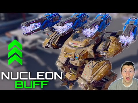 BIGGEST Buff In WR History... BioMechanoid Nucleon Get STRONGER Torching Bots | War Robots