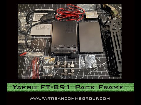 E17: Yaesu FT-891 Pack Frame