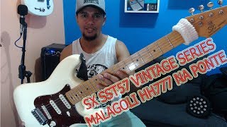 Video thumbnail for Guitarra Sx SST57 Vintage Series + HH777 na Ponte! by ɴᴇɢᴏ ɢᴜɪᴛᴀʀ
