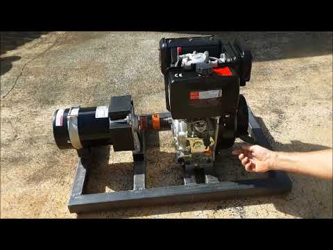 Homemade Diesel Generator