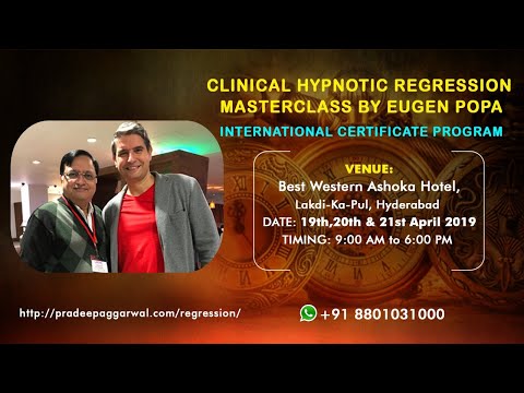 Past Life Regression Therapist International Certification Workshop