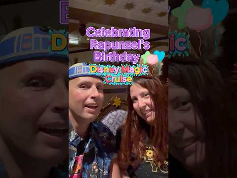Thumbnail for Rapunzel’s Birthday #birthday #shorts #disney #princess #rapunzel #dinner #cruise #seafood #dessert