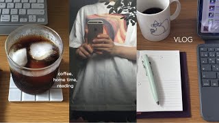 [ vlog ] 最近の日常🥣雨の日のお家時間とコーヒー｜米粉のマフィン, 作って食べて読書, homebody diaries