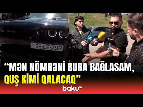 Nömrənin yerini dəyişənlər cərimə edildi | Polis reyd keçirdi