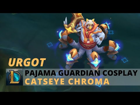 Pajama Guardian Cosplay Urgot Catseye Chroma - League Of Legends