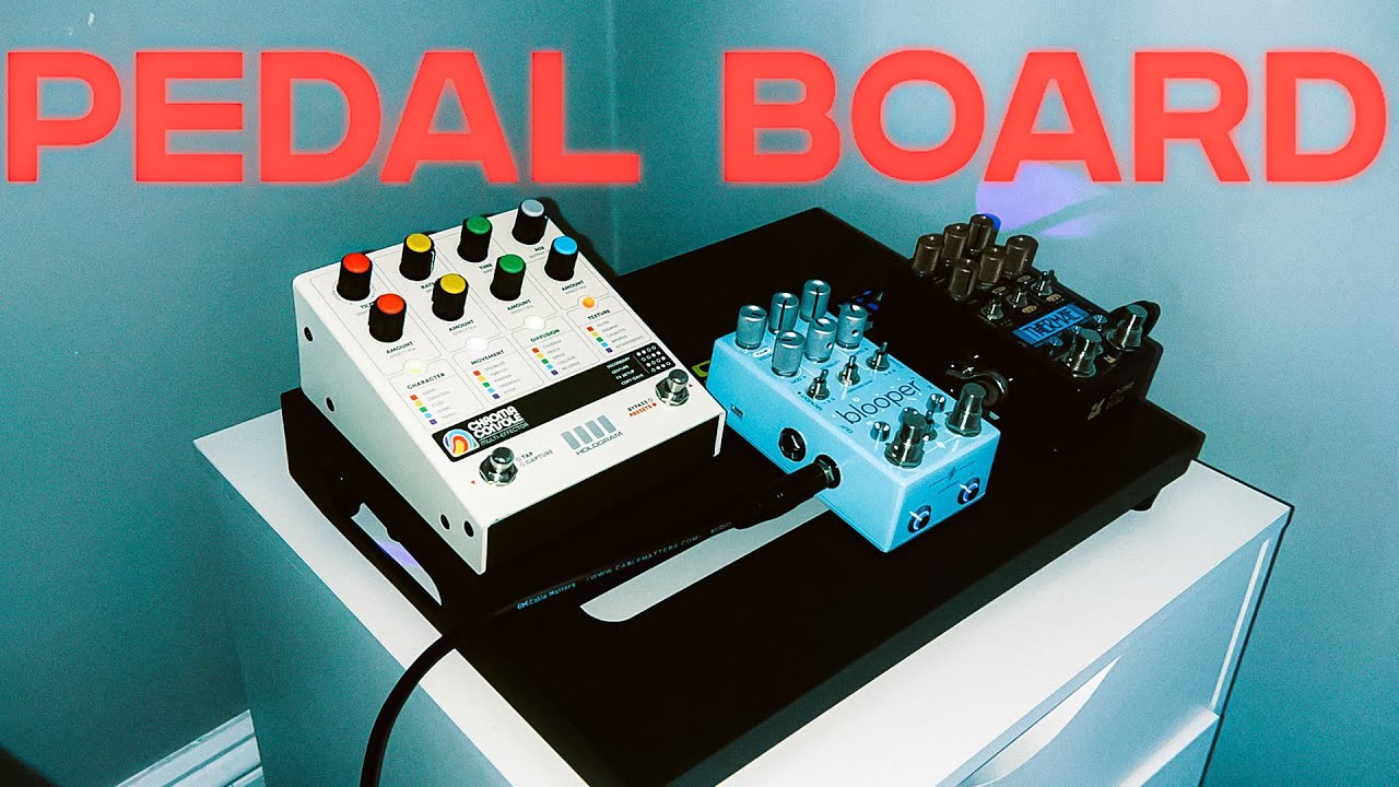 I BUILT A $2000 PEDAL BOARD AND MADE MUSIC WITH IT