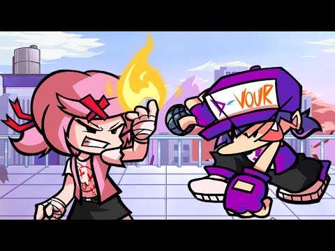FNF My Streets - D-Sides x Doki Doki Takeover Oneshot