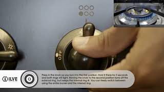 ILVE Nostalgie Range Burner Overview and Operation Guide