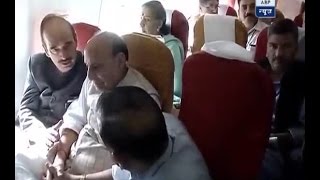 All party delegation on Kashmir lead by HM Rajnath Singh arrives in Srinagar