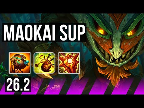 MAOKAI & Varus vs NAUTILUS & Aphelios (SUP) | KR Challenger | 26.2