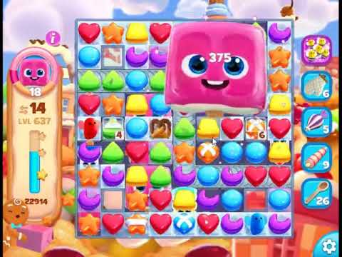 Cookie Jam Blast Level 637 - NO BOOSTERS 🍪 | SKILLGAMING ✔️